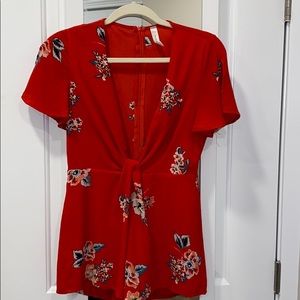 Floral Romper